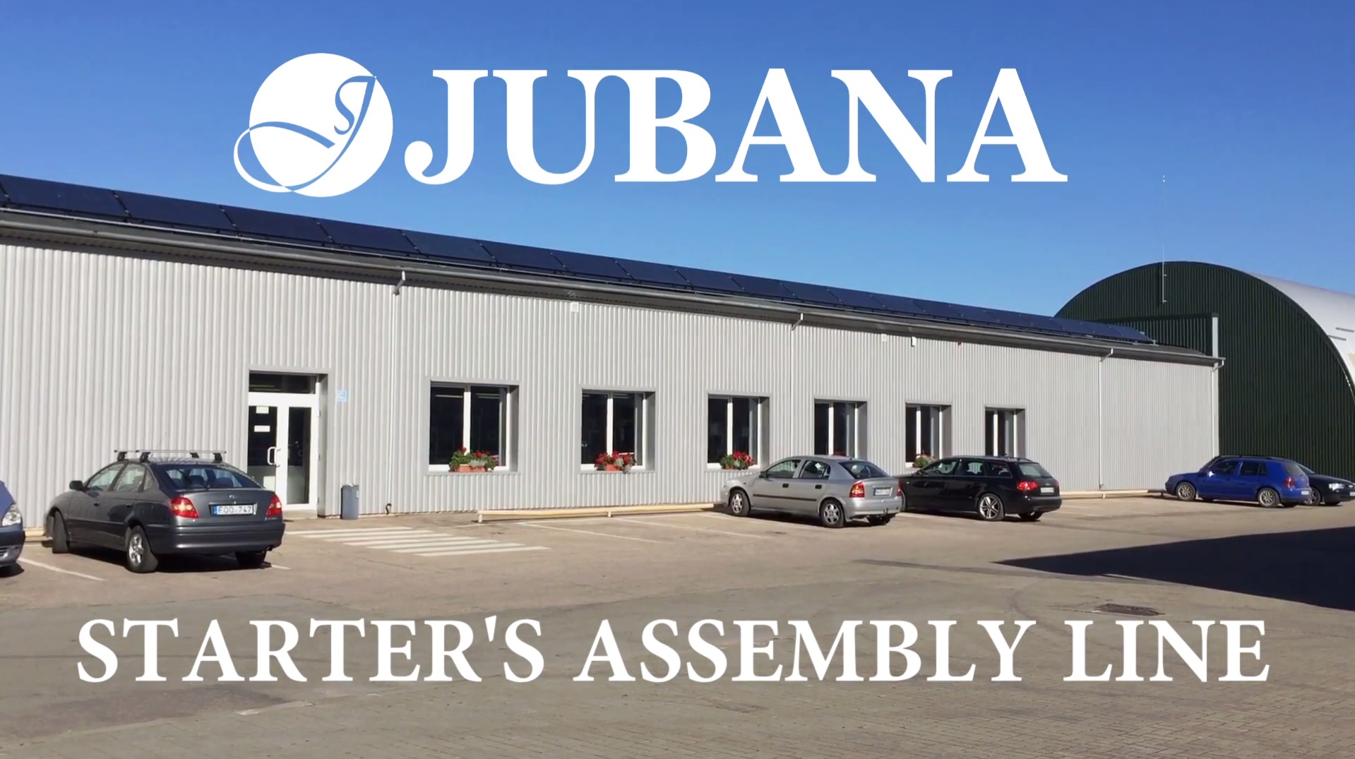 Jubana Starters assembly line