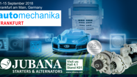 Jubana Automechanika Frankfurt 2018