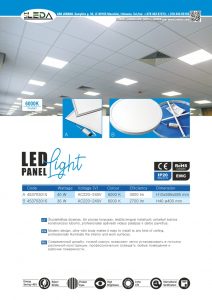 Litleda LED panelės